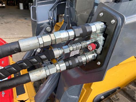 add auxiliary hydraulics skid steer|skid steer auxiliary hydraulic couplers.